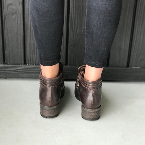 NIB Rugged Heart Leather Boots - Picture 3 of 8